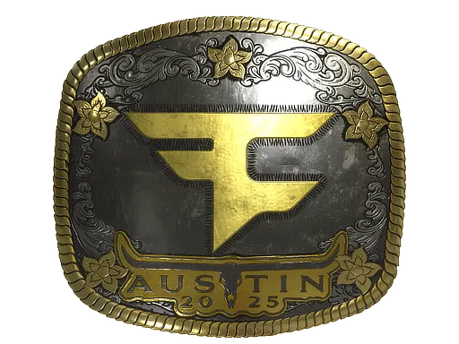 Sticker | FaZe Clan (Gold) | Austin 2025 - $ 3.43