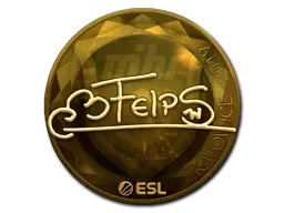 Sticker | felps (Gold) | Katowice 2019 - $ 41.08