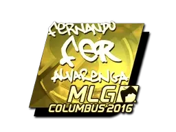 Sticker | fer (Gold) | MLG Columbus 2016 - $ 29.94