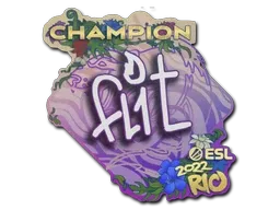 Sticker | FL1T (Champion) | Rio 2022 - $ 0.04