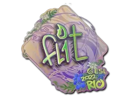 Sticker | FL1T (Holo) | Rio 2022 - $ 0.81