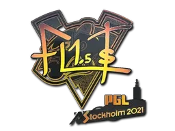 Sticker | FL1T (Holo) | Stockholm 2021 - $ 0.41