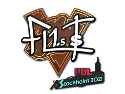 Sticker | FL1T | Stockholm 2021 - $ 0.04