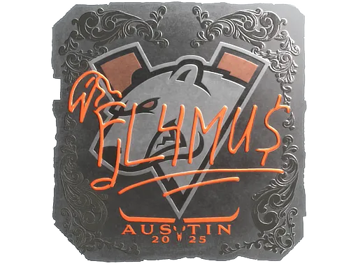 Sticker | FL4MUS (Foil) | Austin 2025 - $ 0.05