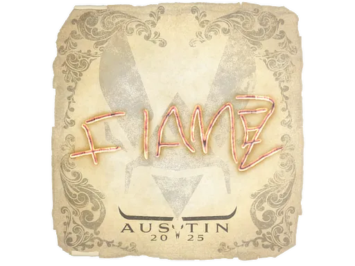 Sticker | FlameZ | Austin 2025 - $ 0.04