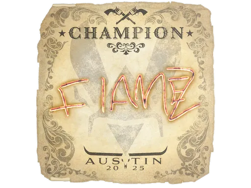 Sticker | FlameZ (Champion) | Austin 2025 - $ 0.04