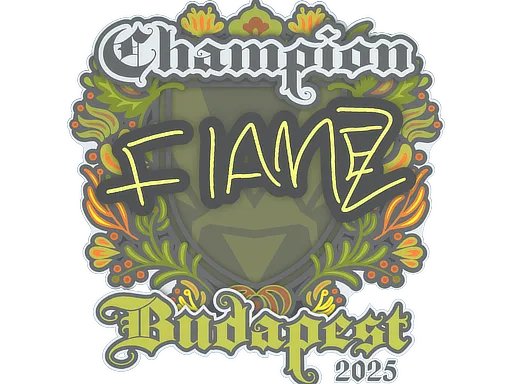 Sticker | FlameZ (Champion) | Budapest 2025 - $ 0.03