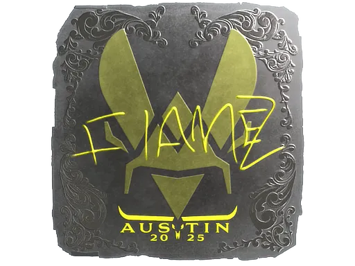 Sticker | FlameZ (Foil) | Austin 2025 - $ 0.03