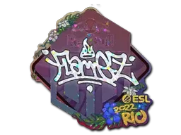 Sticker | FlameZ (Glitter) | Rio 2022 - $ 0.10