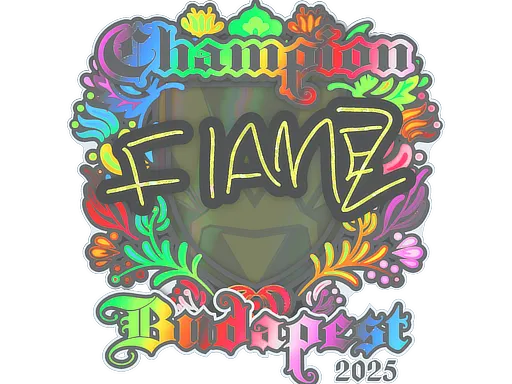 Sticker | FlameZ (Holo, Champion) | Budapest 2025 - $ 0.21