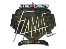 Sticker | flamie | Berlin 2019 - $ 0.05