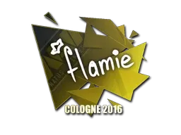 Sticker | flamie | Cologne 2016 - $ 3.05