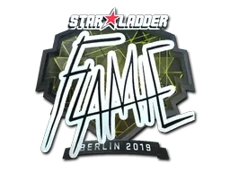 Sticker | flamie (Foil) | Berlin 2019 - $ 0.27