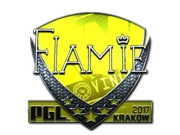 Sticker | flamie (Foil) | Krakow 2017 - $ 11.99