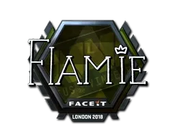 Sticker | flamie (Foil) | London 2018 - $ 5.11