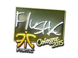 Sticker | flusha (Foil) | Cologne 2015 - $ 10.14