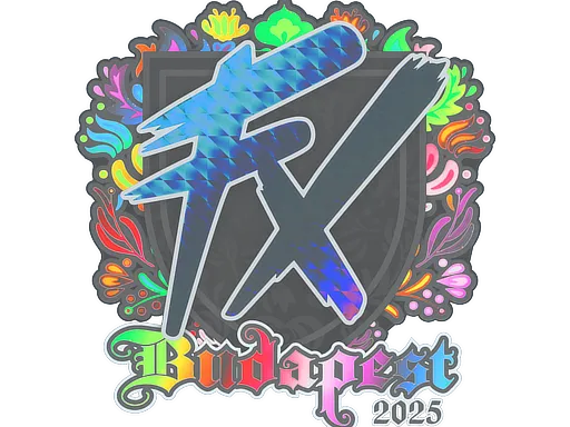 Sticker | Fluxo (Holo) | Budapest 2025 - $ 4.76