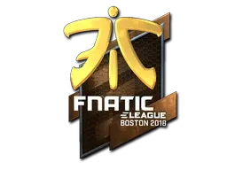Sticker | Fnatic (Foil) | Boston 2018 - $ 32.08