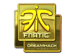 Sticker | Fnatic (Gold) | DreamHack 2014 ``