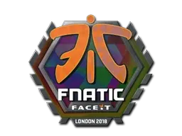 Sticker | Fnatic (Holo) | London 2018 - $ 5.64