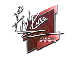 Sticker | fnx | Boston 2018 - $ 17.66