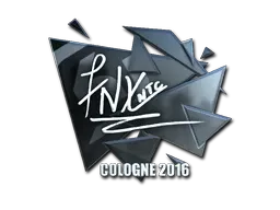 Sticker | fnx (Foil) | Cologne 2016 - $ 19.48