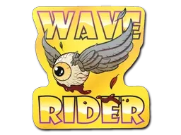 Sticker | Fools Gold Wave Rider - $ 0.50