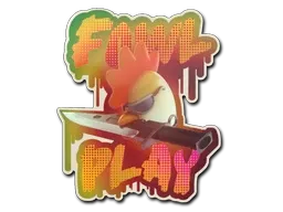 Sticker | Fowl Play (Holo) - $ 1.24