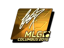 Sticker | fox (Gold) | MLG Columbus 2016 - $ 26.48