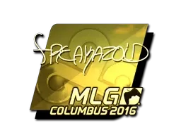 Sticker | freakazoid (Gold) | MLG Columbus 2016 - $ 39.99