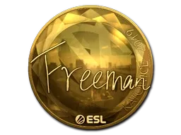 Sticker | Freeman (Gold) | Katowice 2019 - $ 43.17