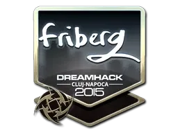 Sticker | friberg (Foil) | Cluj-Napoca 2015 - $ 13.50