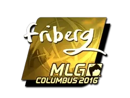 Sticker | friberg (Gold) | MLG Columbus 2016 - $ 29.95