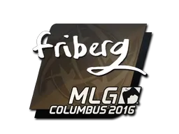 Sticker | friberg | MLG Columbus 2016 - $ 2.36