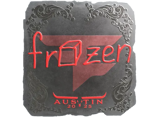 Sticker | frozen (Foil) | Austin 2025 - $ 0.26