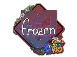 Sticker | frozen (Glitter) | Rio 2022 - $ 0.19