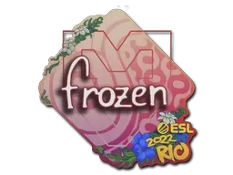 Sticker | frozen | Rio 2022 - $ 0.14