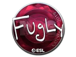 Sticker | FugLy (Foil) | Katowice 2019 - $ 5.15