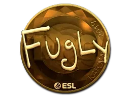 Sticker | FugLy (Gold) | Katowice 2019 - $ 121.48