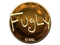 Sticker | FugLy (Gold) | Katowice 2019 - $ 58.25