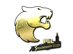 Sticker | FURIA (Gold) | Stockholm 2021 - $ 9.85