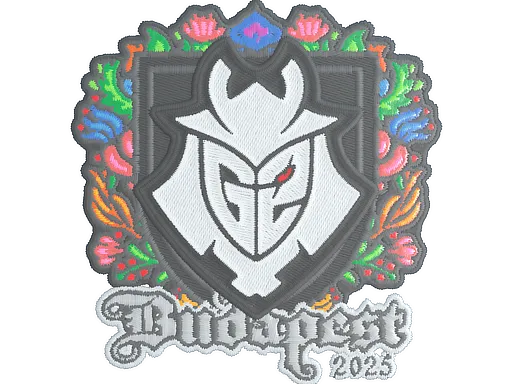 Sticker | G2 esports (Embroidered) | Budapest 2025 - $ 0.05