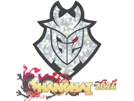 Sticker | G2 Esports (Glitter) | Shanghai 2024 - $ 0.10