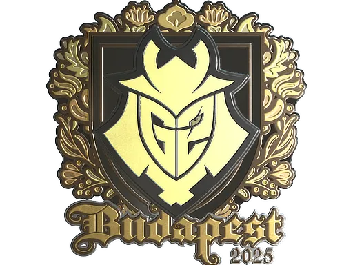 Sticker | G2 esports (Gold) | Budapest 2025 - $ 1.80