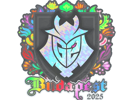 Sticker | G2 esports (Holo) | Budapest 2025 - $ 5.05