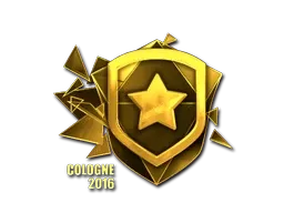 Sticker | Gambit Gaming (Gold) | Cologne 2016 ``