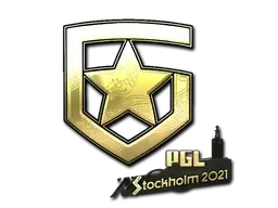 Sticker | Gambit Gaming (Gold) | Stockholm 2021 - $ 5.69