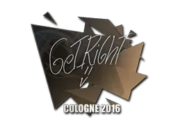 Sticker | GeT_RiGhT | Cologne 2016 - $ 6.00
