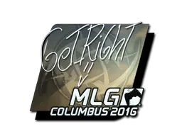 Sticker | GeT_RiGhT (Foil) | MLG Columbus 2016 - $ 17.68