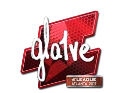 Sticker | gla1ve (Foil) | Atlanta 2017 - $ 32.89